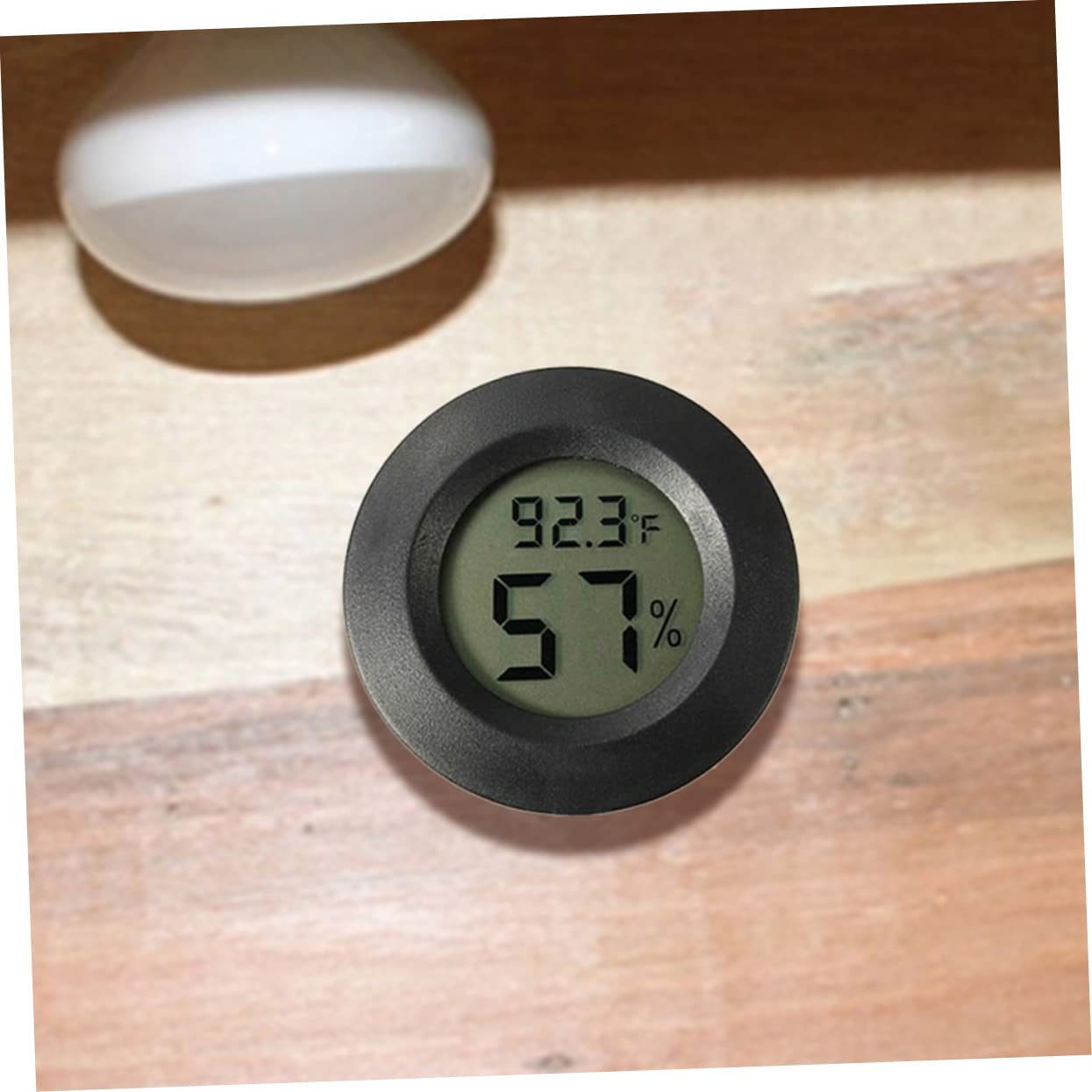 UPKOCH 2 Ensembles Thermomètre Humidité Température Reptile -hygromètre Reprile Temperter Humidide Gauge Hydromètre Numérique Fournitures De Mycologie Plastique Noir 7 Pièces * 2