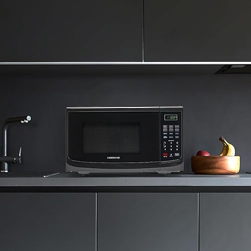 Miniatura 7 de Farberware Microondas para encimera de 900 vatios, 0.9 pies cúbicos - Horno microondas con iluminación LED y bloqueo para niños, perfecto para