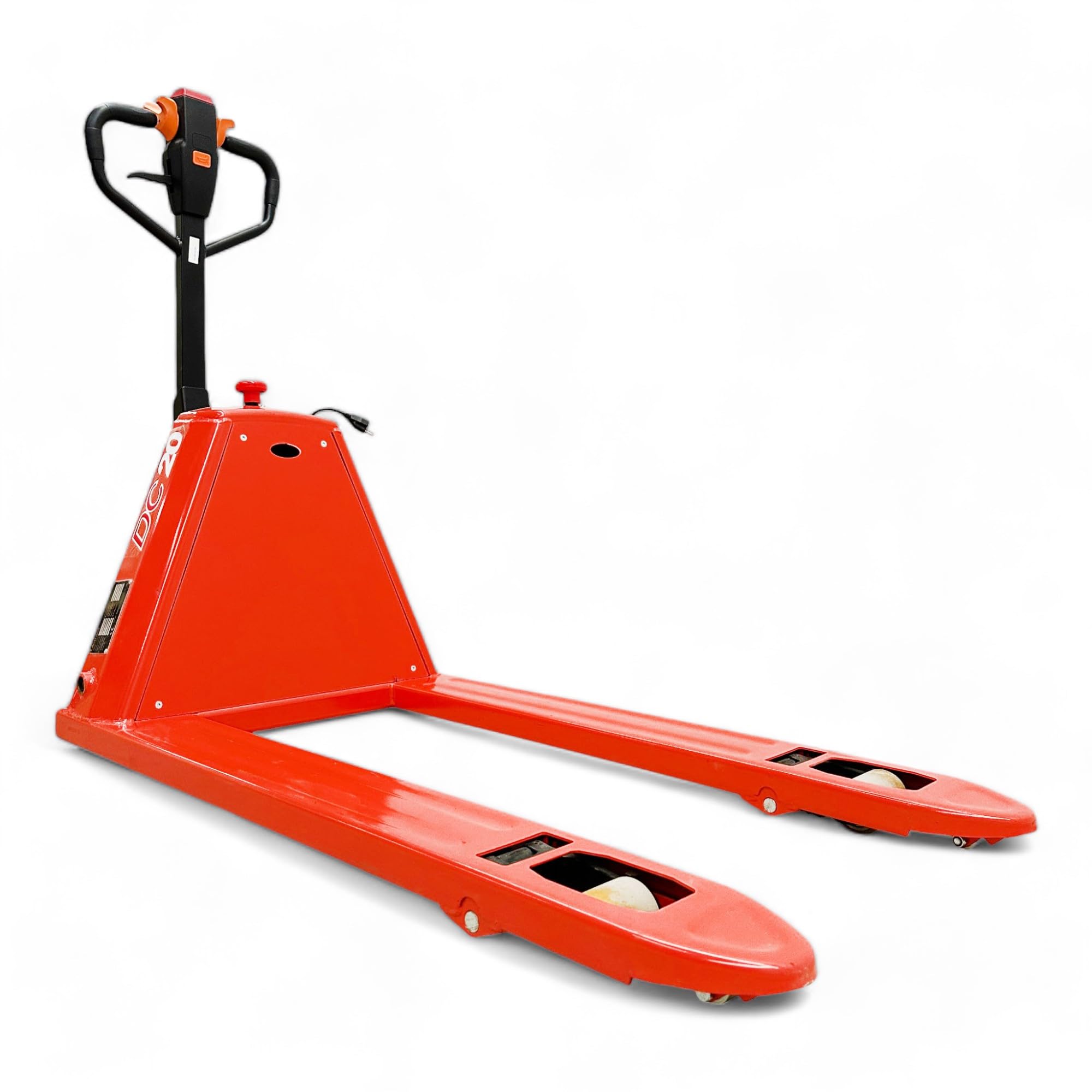 HOC ELEP20AN SEMI Electric Pallet Jack + 4400 LBS (2000 KG) Load Capacity + North American Made! (ELEP20ANW 27 INCH Wide Version)
