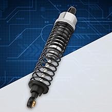 Amortecedor de choque, liga de alumínio amortecedor de choque hidráulico para carro HSP 1/10 RC 94188 para carro HSP 1/10 RC 94108(Prata)