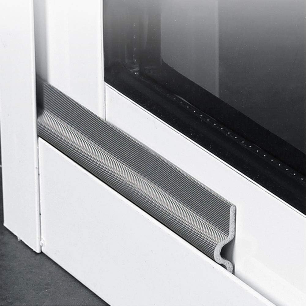 Cuysfead 118 Inch Window Draft Stopper Foam Door Seal Strip Self ...