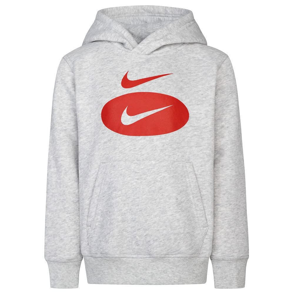 Sweat à capuche Nike Swoosh Pack pour petit garçon complice de ses aventures