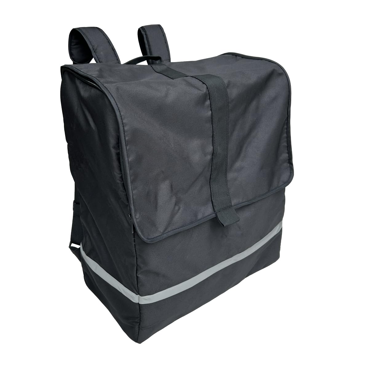Sac de voyage pliable compatible avec les poussettes de la série Cybex (comme Libelle, Coya, Beezy) – Grande et petite taille – Tissu durable, Noir , Large Size (46*26*55CM), sac de voyage poussette