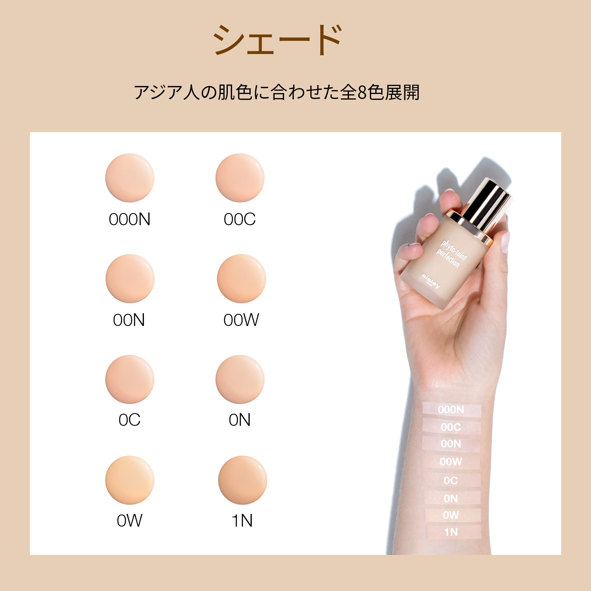 SISLEY Phyto Teint Perfection Luminous Mat-Ultra Long Lasting Skincare Foundation - 0N Dawn 30 ml