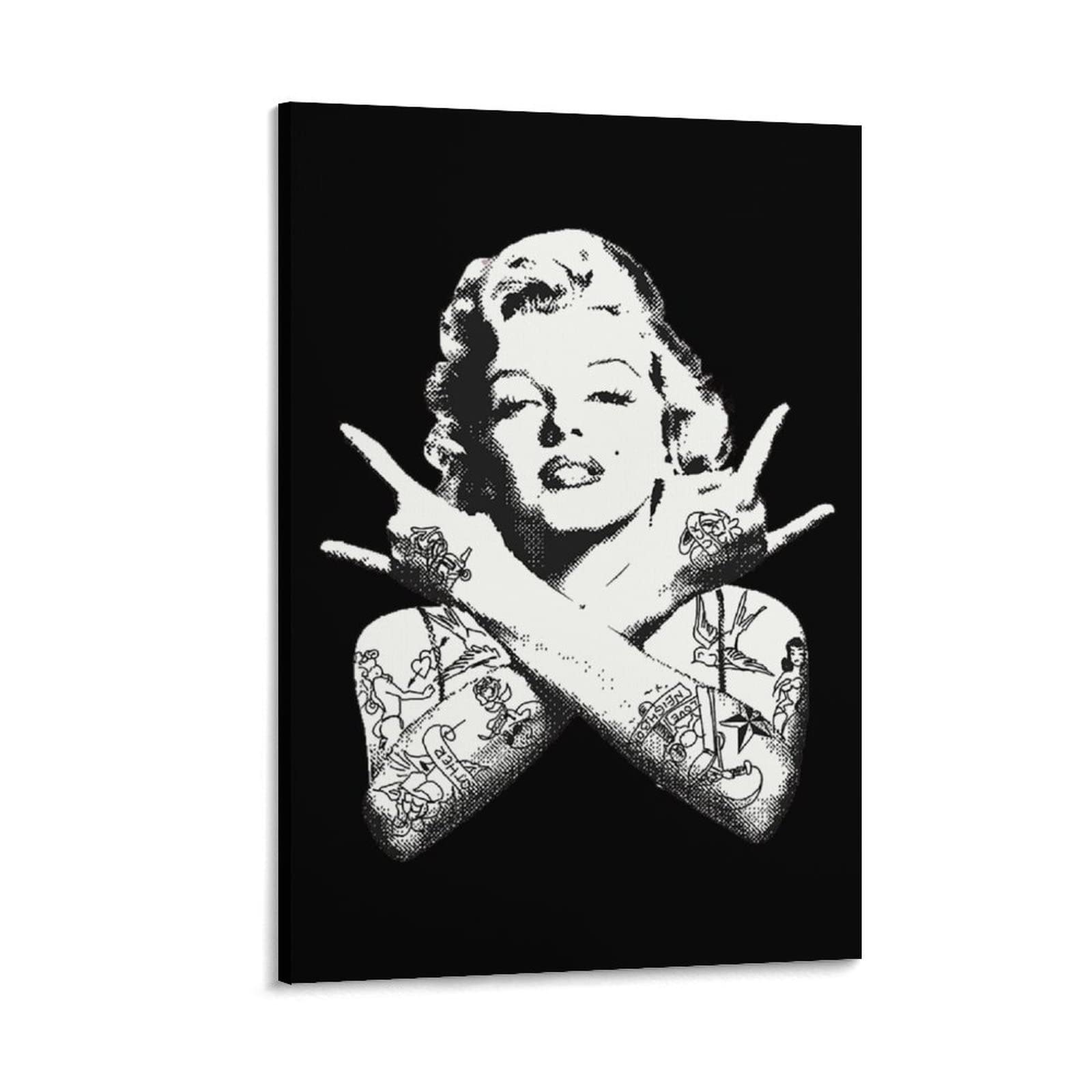 Amazon｜アートパネル 装飾画 Banksy バンクシー マリリンモンロー