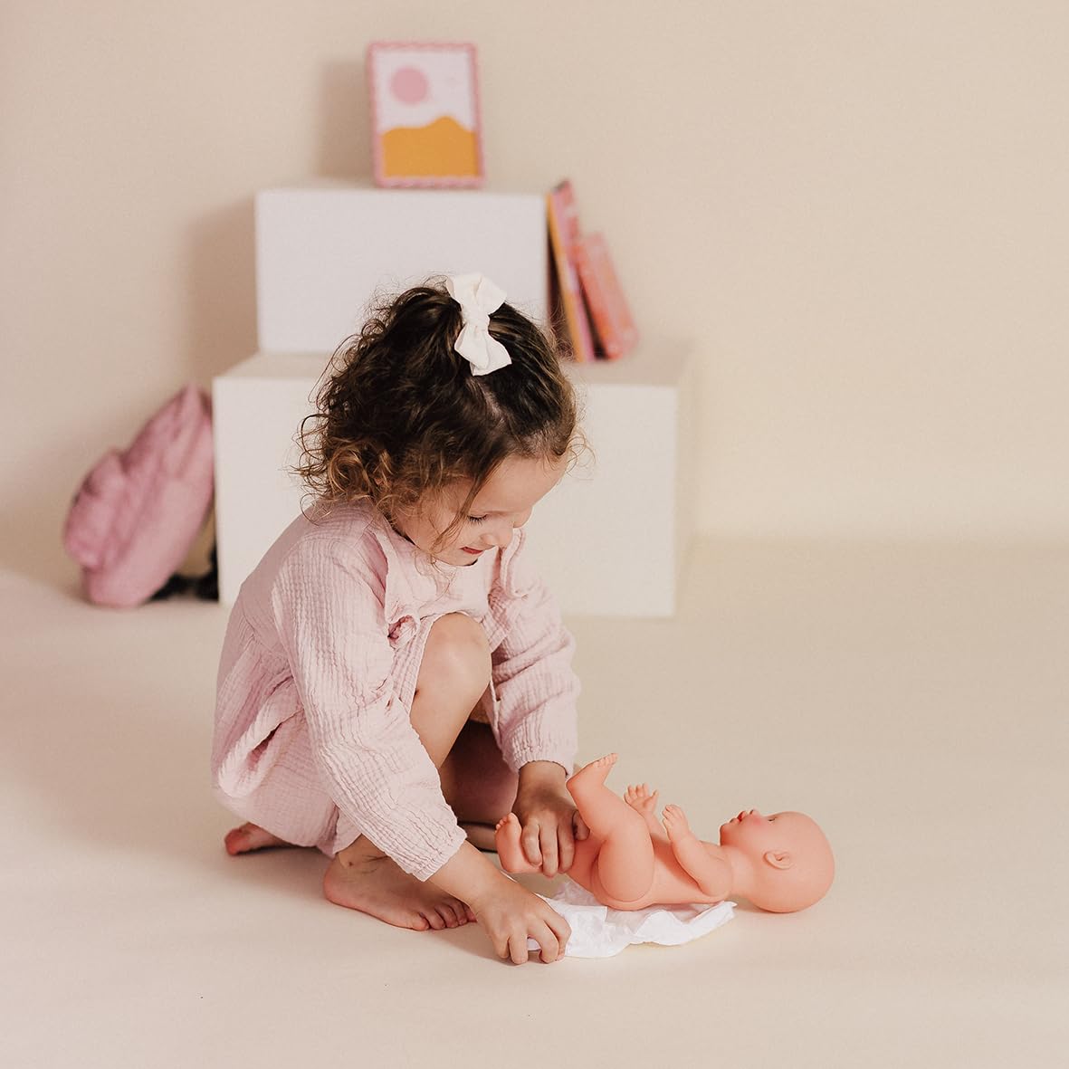 Smoby- Baby Nurse Pack de 4 Pañales para Muñecos de hasta 50cm, Adecuado a Partir de 3 años (76000220365 Smoby- Baby Nurse Pack de 4 Pañales para Muñecos de hasta 50cm, Adecuado a Partir de 3 años (76000220365