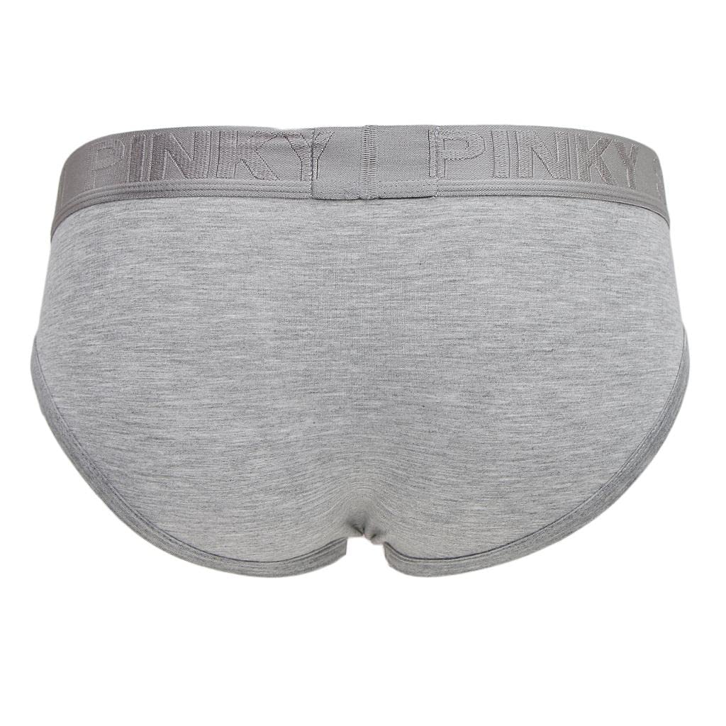 Men Breathable Low Rise Comfy Pouch Boxer Briefs Seamless Underwear Gray M-image-13