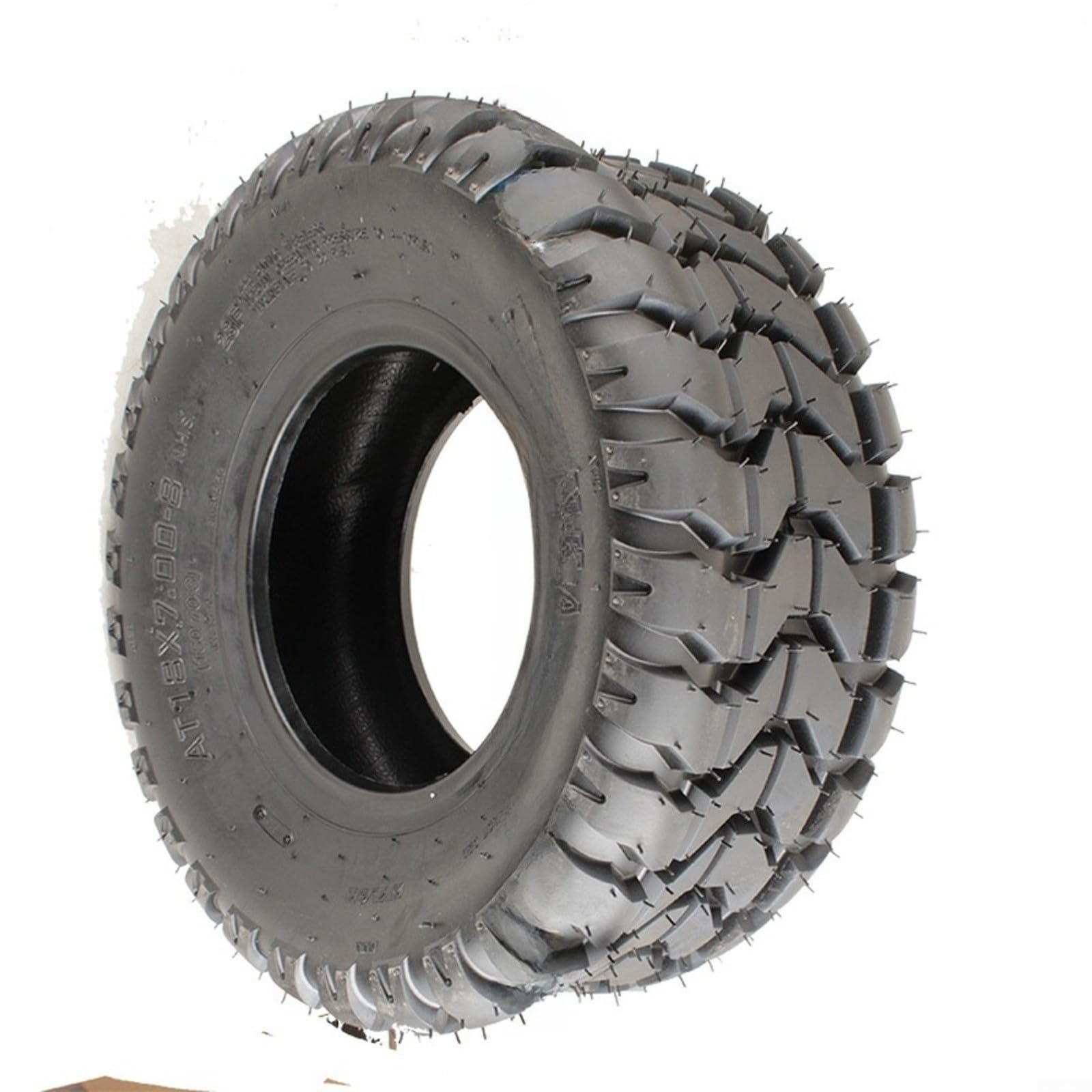 RichVibe 4PR Off-Road Tubeless para neumático 18x7-8 Go Kart Beach Buy UTV, para rueda de vacío con resistencia a pinchazos y tracción mejoradas