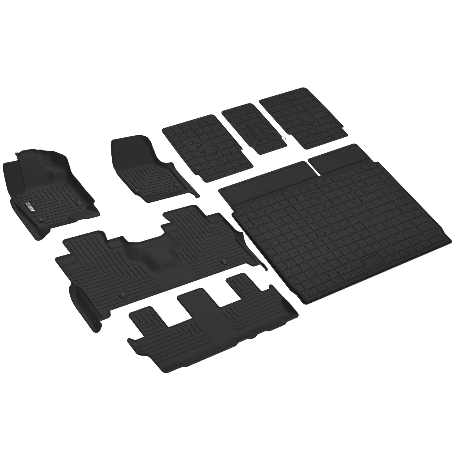 Tapis de sol Ford Expedition MAX 2025 protection intempéries tapis de coffre - 8
