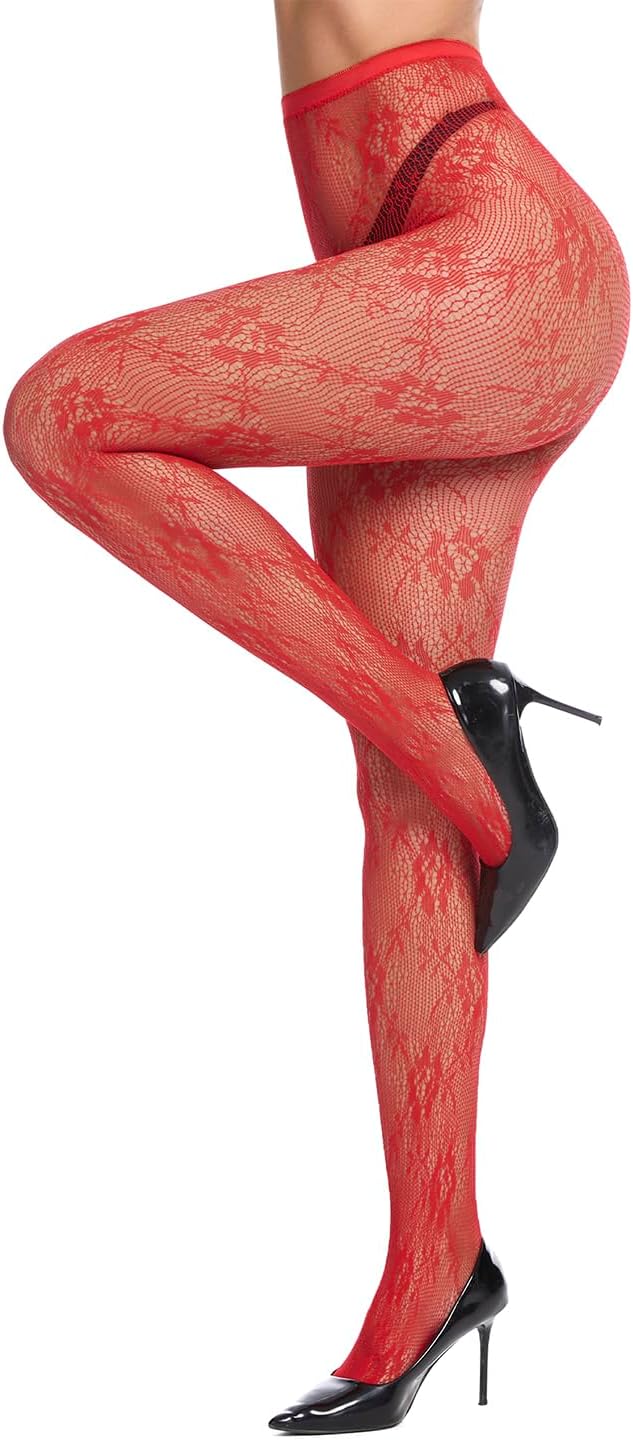 Century Star Fishnet Stockings for Women Sexy Floral Patterned Tights Lace Stockings Fish nets Tights Sexy Pantyhose - Image 3