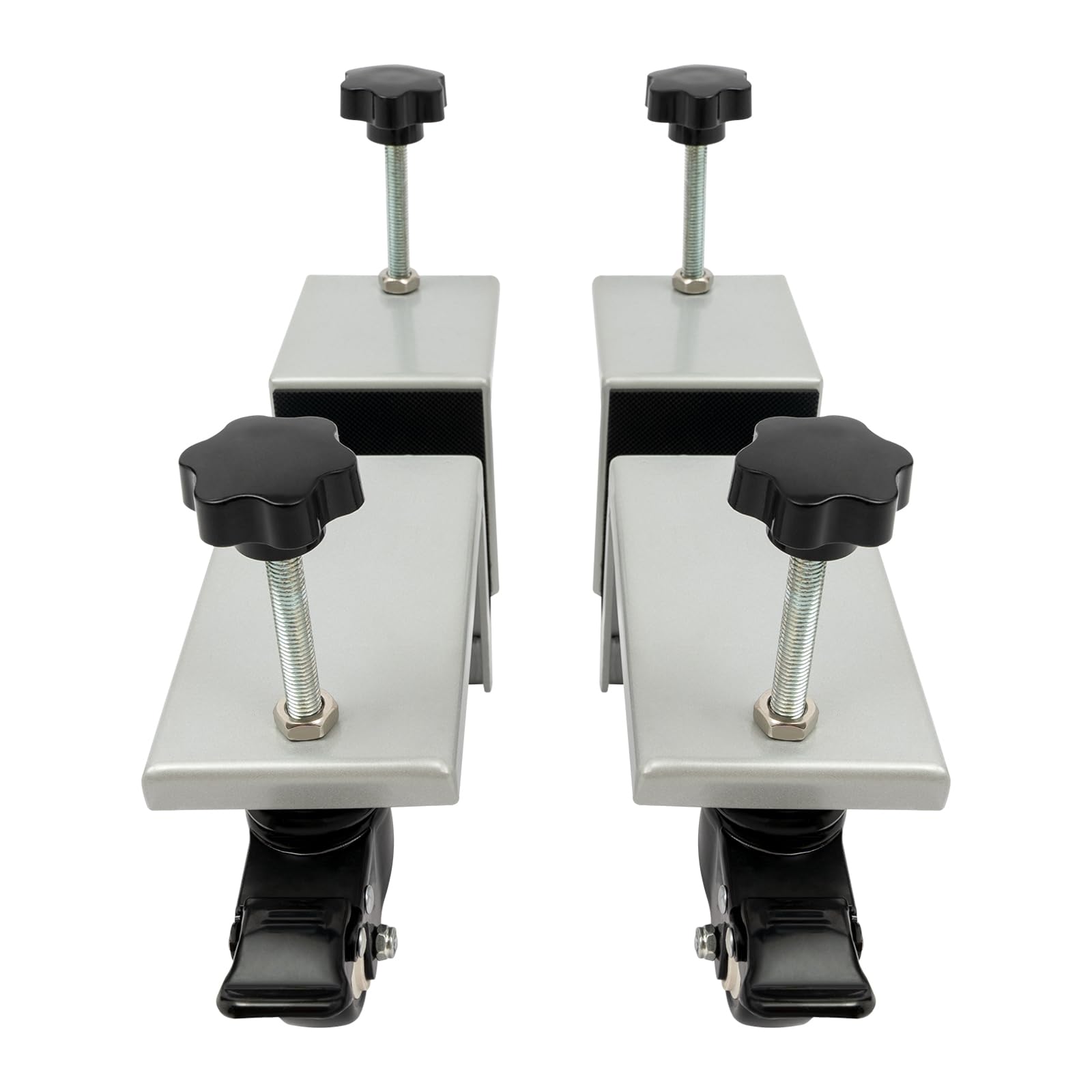 Heavy Duty Door Installation Tool Kit for 1.375 to 1.75 Inch Doors, Set of 2 with 360° Rotating Wheels and Brakes, Supports Up to 1000 lbs