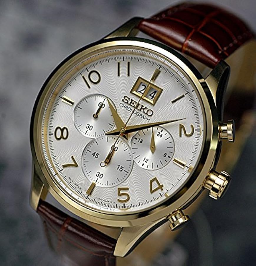 セイコー クロノグラフ 時計　100M防水 SEIKO クロノグラフ 腕時計 100m防水 - メルカリ