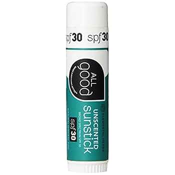 Amazon.com: All Good Sunstick - Face Sunscreen, Water