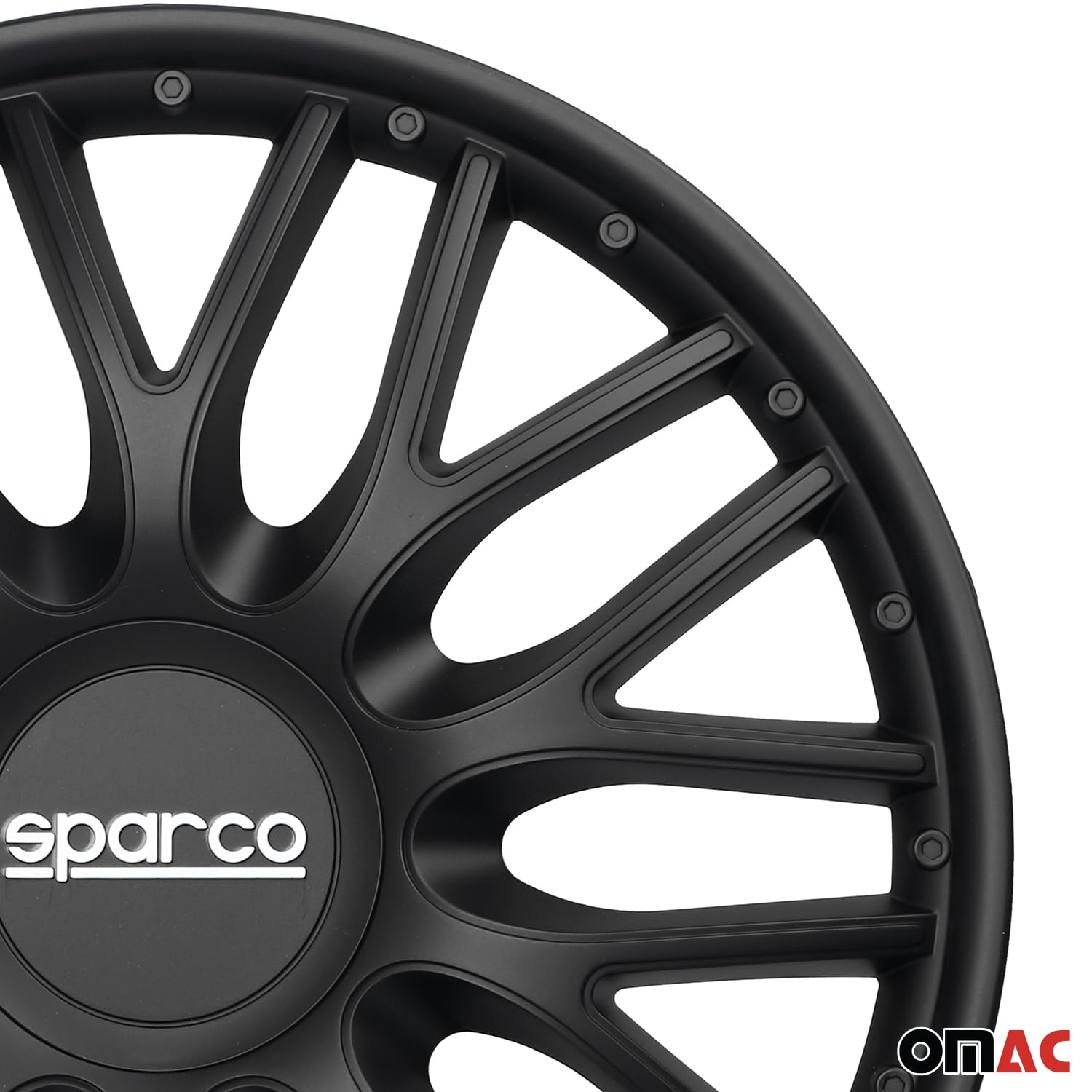 Sparco SPC1596BK Wheel Trims Roma Black, Set of 4, 15 Inches — view 8