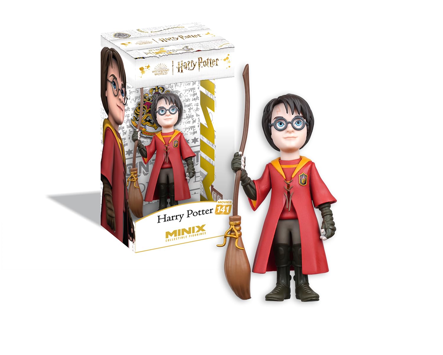 MINIX Harry Potter Quidditch Model – Collectible Fantasy 12cm Figure Movie Icon Range for Fans