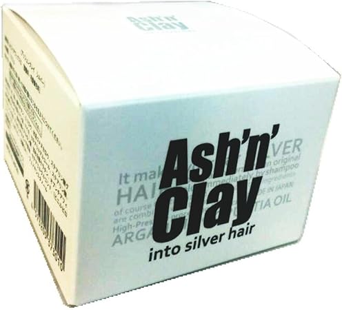 Amazon アッシュンクレイ シルバー 大容量100ｇ シルバーヘアワックスｓ 整髪料 毛髪着色料 理美容専売品 Fd 白髪染め 通販