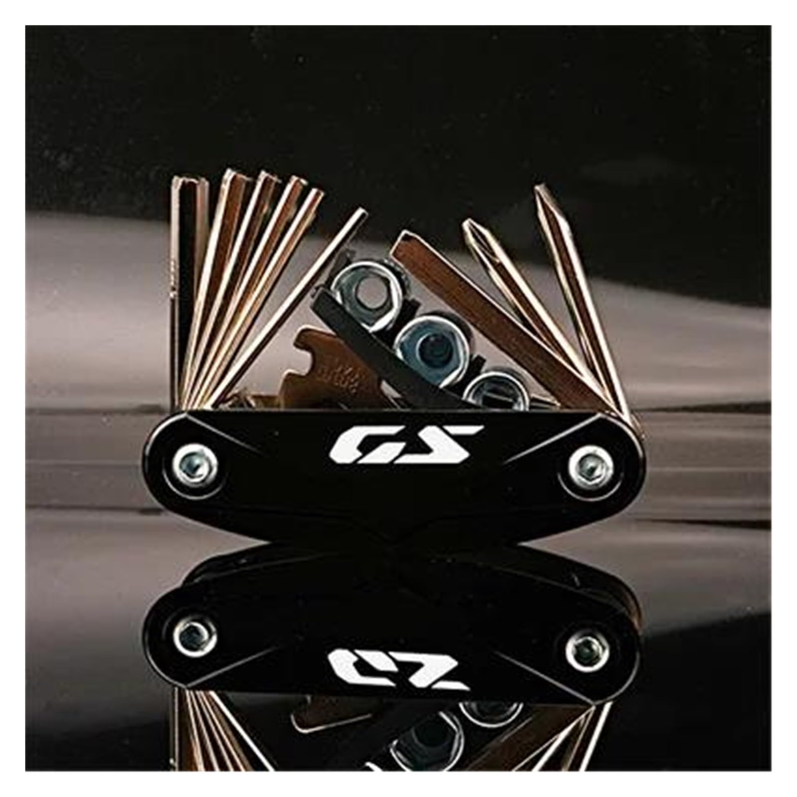 Screwdriver Wrench Screwdriver for R1200GS R1250GS F700 F750 F800 F850 GS G310GS R1300GS F900GS(Black)