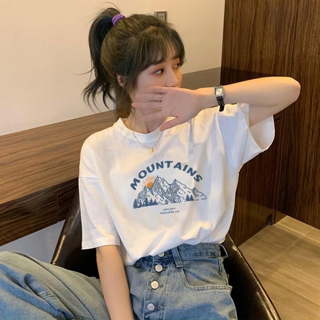 [すみこ] 夏服 シャツ レディース レディー トップス コットン 半袖 可愛い 柔らか カジュアル 通勤 デート お出かけ 春 夏