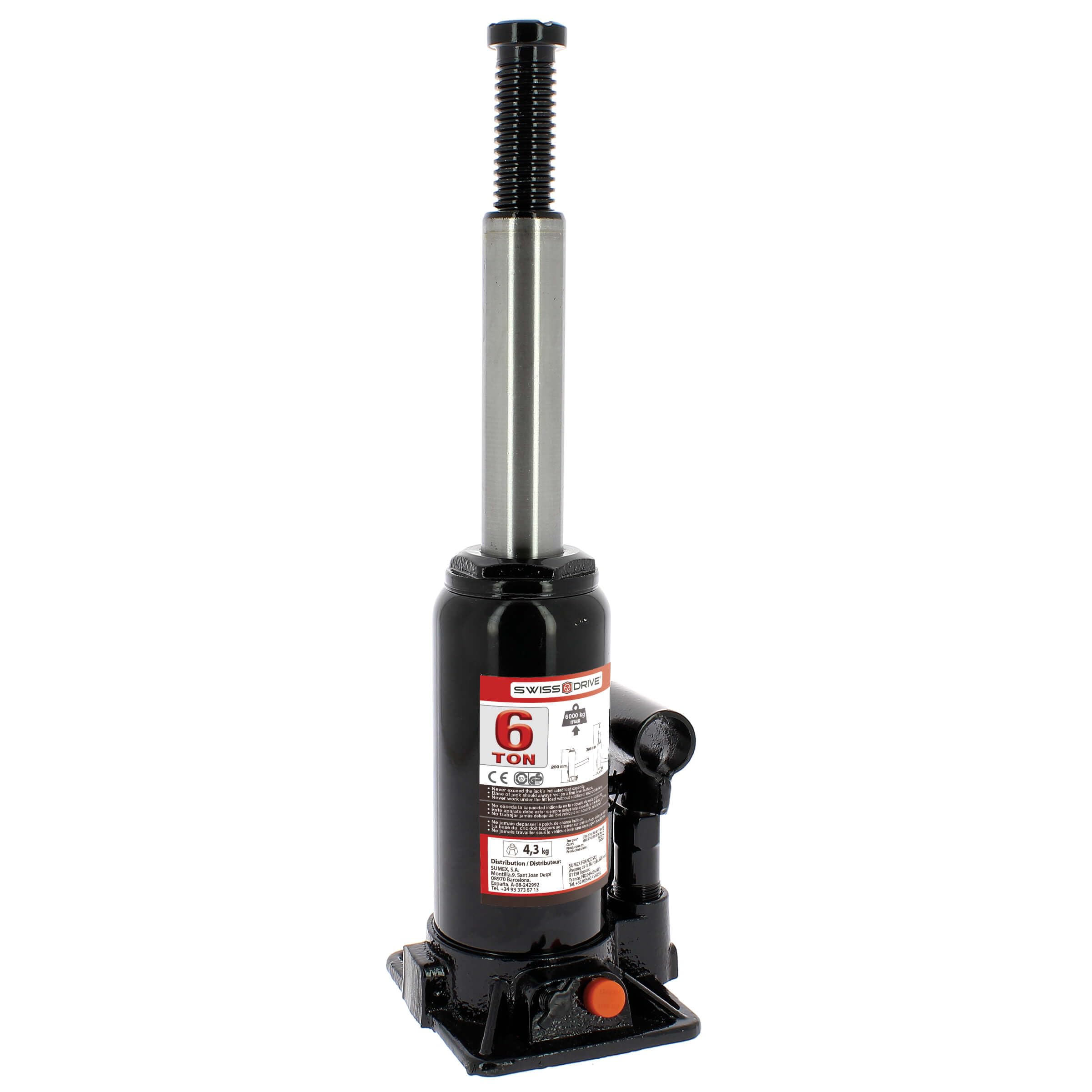 Sumex 2202004 pistolet hydrauliczny, 5 tonów, liczba 1