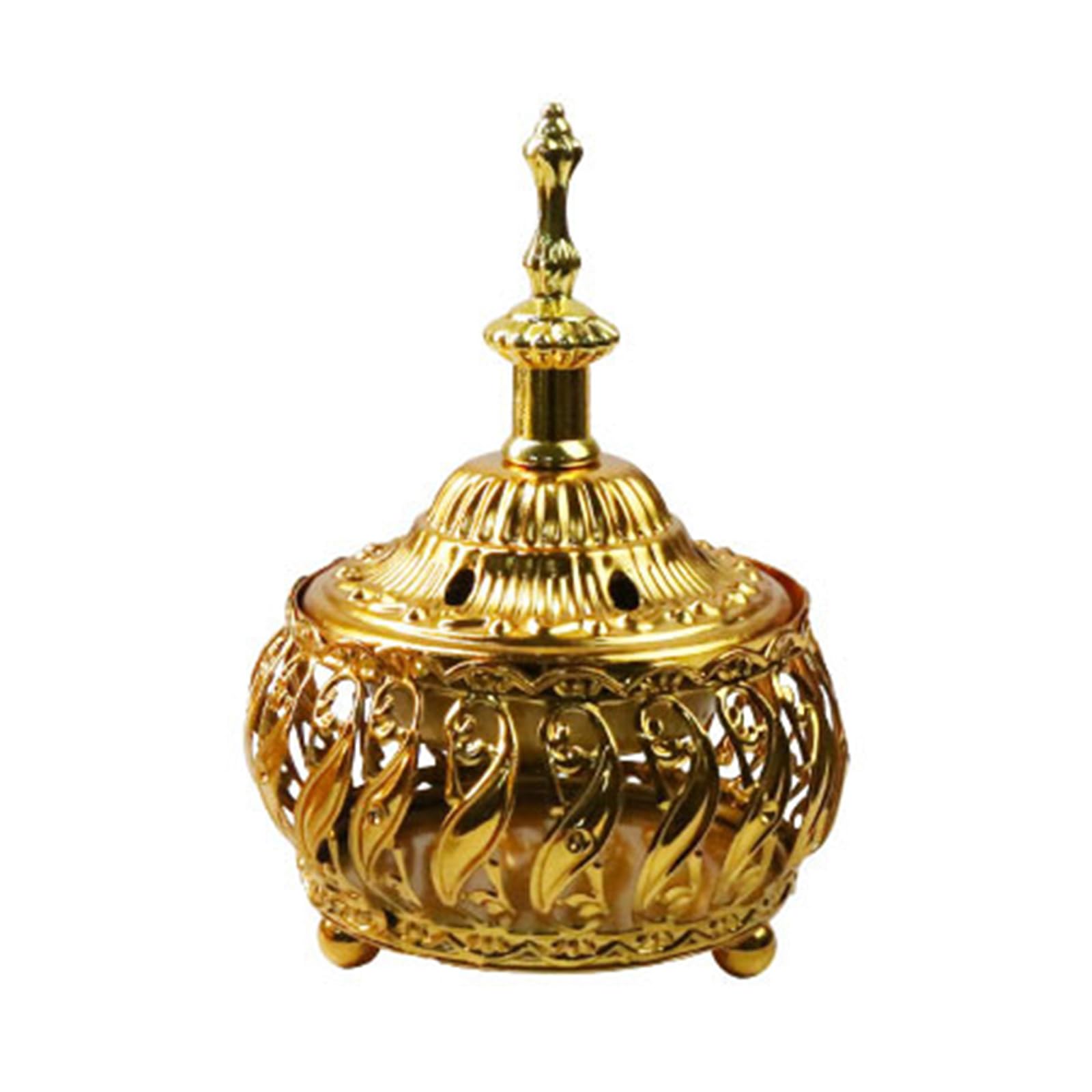 Msioytog Design 1 Arabic Bakhoors Censers With Lid For Even Scent Release In Daily Relaxation Desktop Scented Burners