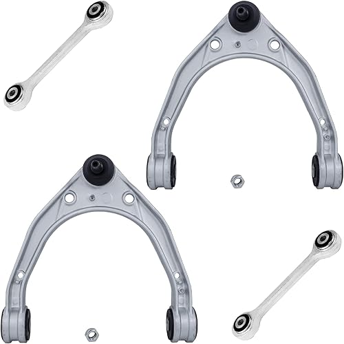 Miniatura 948 de Detroit Axle - Kit de brazos de control delanteros de 4 piezas para Chevrolet Aveo Aveo5 Pontiac G3 Wave Wave5 Suzuki Swift+, 2 brazos de control