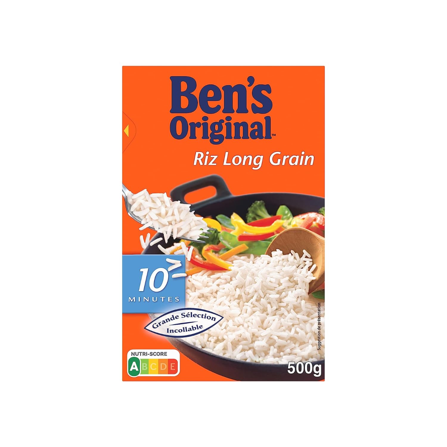 Riso a grana lunga 10 min 6 x 500 g BEN'S ORIGINAL