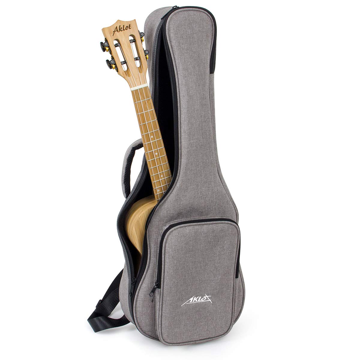 AKLOT Custodia con maniglia per il trasporto di ukulele