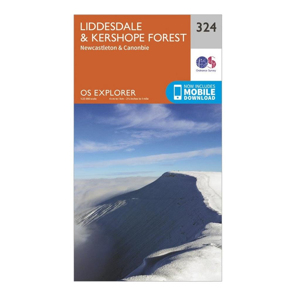 Liddesdale and Kershope Forest (OS Explorer Paper Map): 324