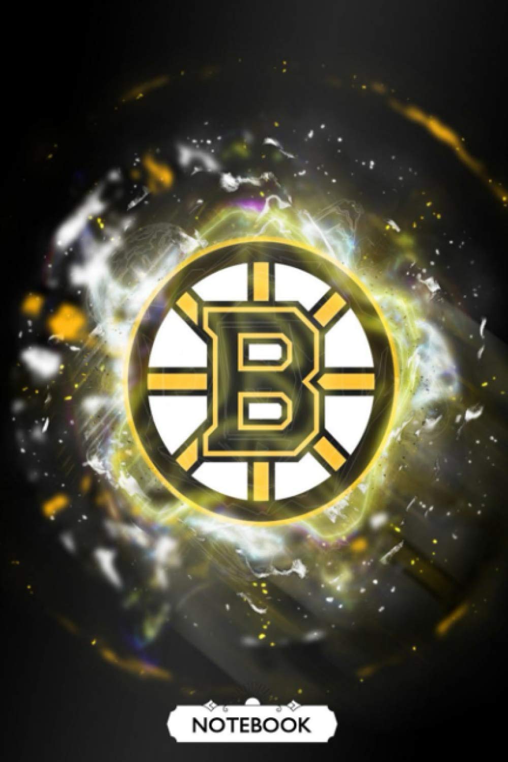 NHL Notebook : Boston Bruins Lined Notebook Journal Blank Ruled Writing Journal