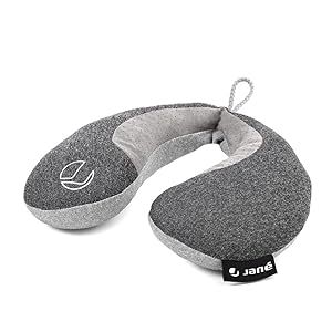 Jané Cojín de Apoyo Cervical para Silla de Coche, a Partir de 18 Meses, Talla XL, Gris