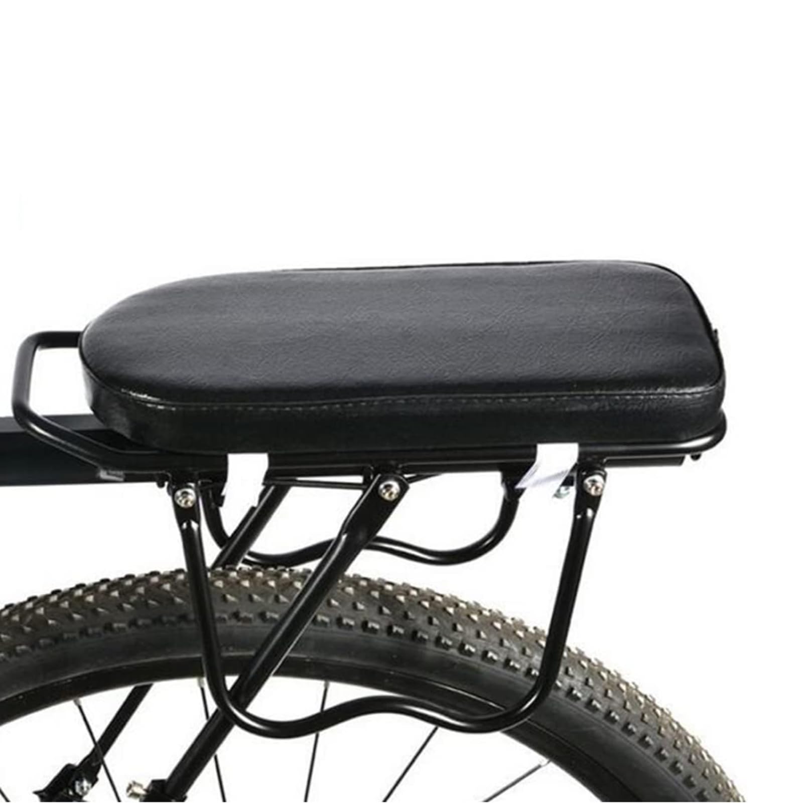 2 Pezzi Cuscino per Sedile Posteriore per, Bicicletta di Montagna Sedile, Cuscino con Equipaggio in Bicicletta, Adatto per i Cuscini dei Passeggini di Biciclette e Mountain Bike