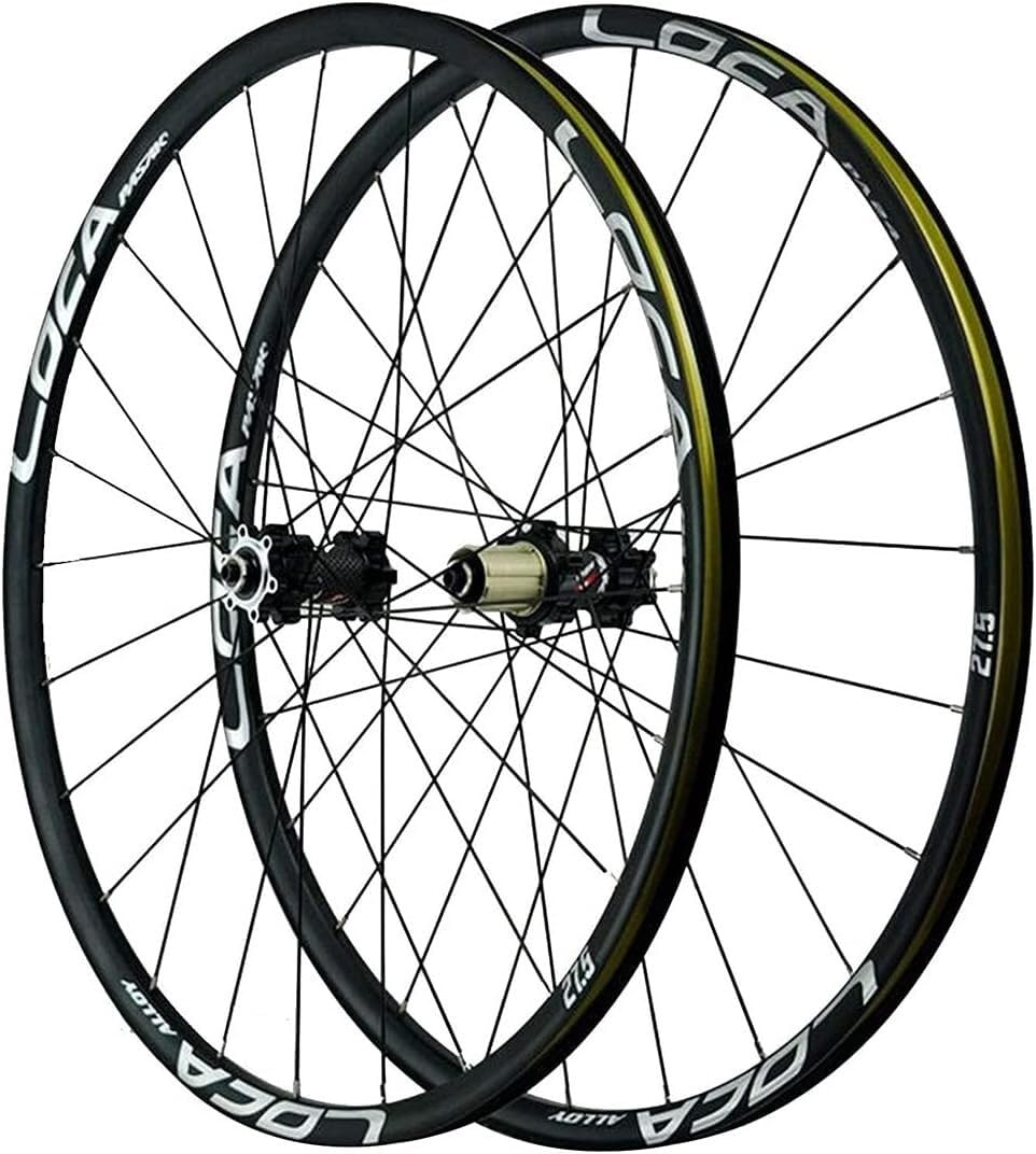 Paire de roues de vélo pour explorer les chemins de montagne en VTT 27.5"