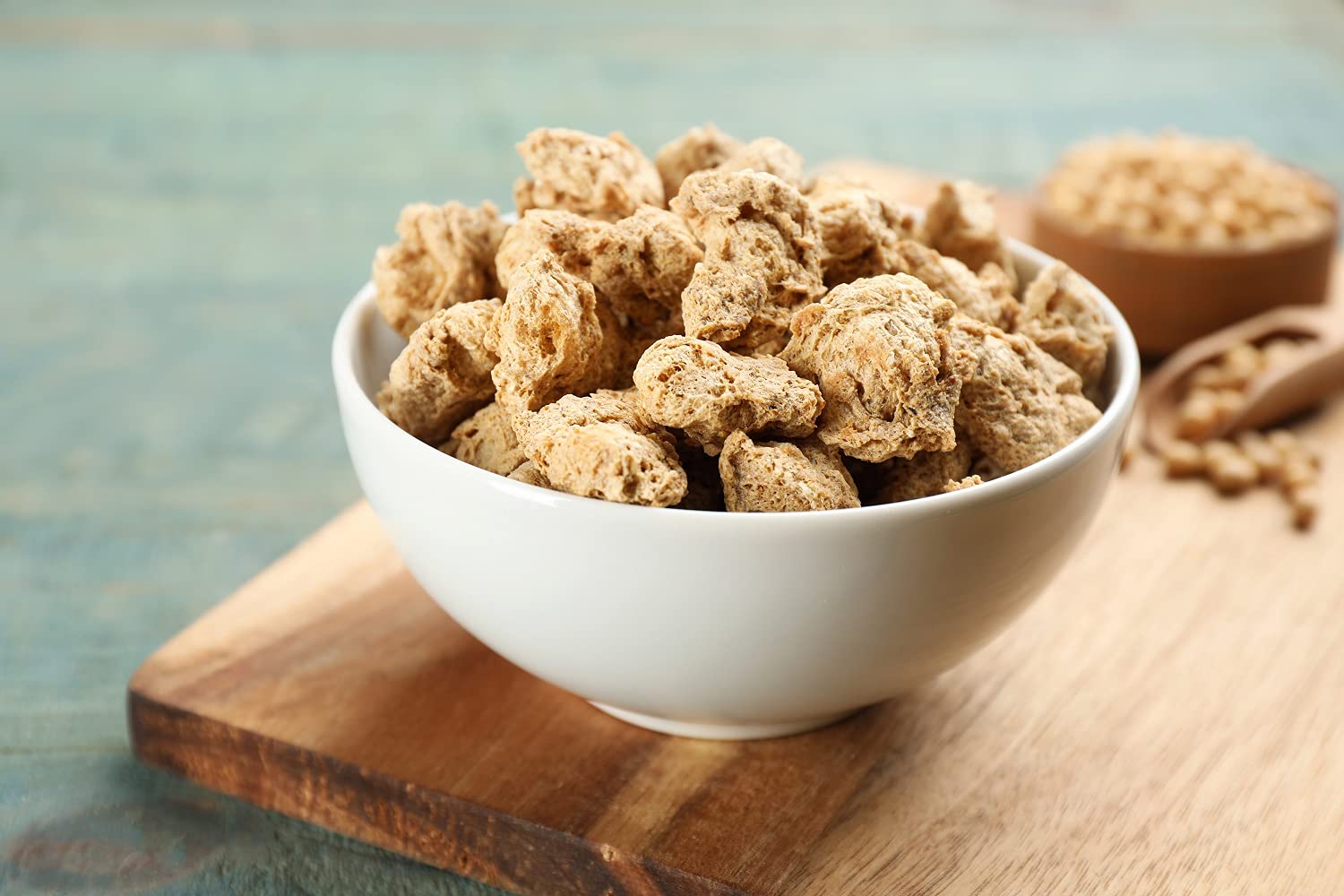Mynatura Bio Soja Geschnetzeltes grob I Sojaschnitzel I Pflanzlich Kochen I Eiweißreich I Eiweiß I Gulaschersatz I Vegan I Soja I Im Beutel (3x 1000g)