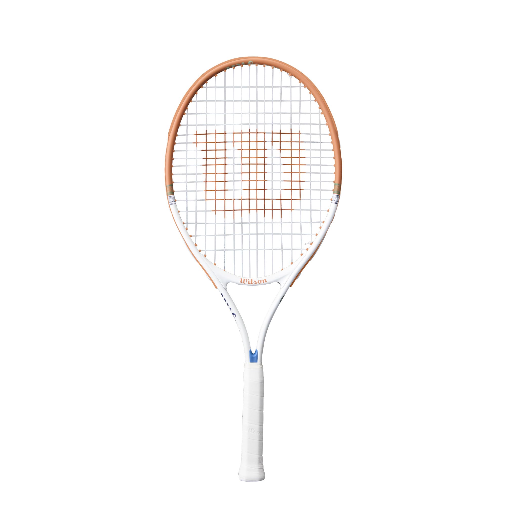 Wilson Roland-Garros 2026 Elite Jr 25 Tennis Racket, Navy/Orange, Size 25