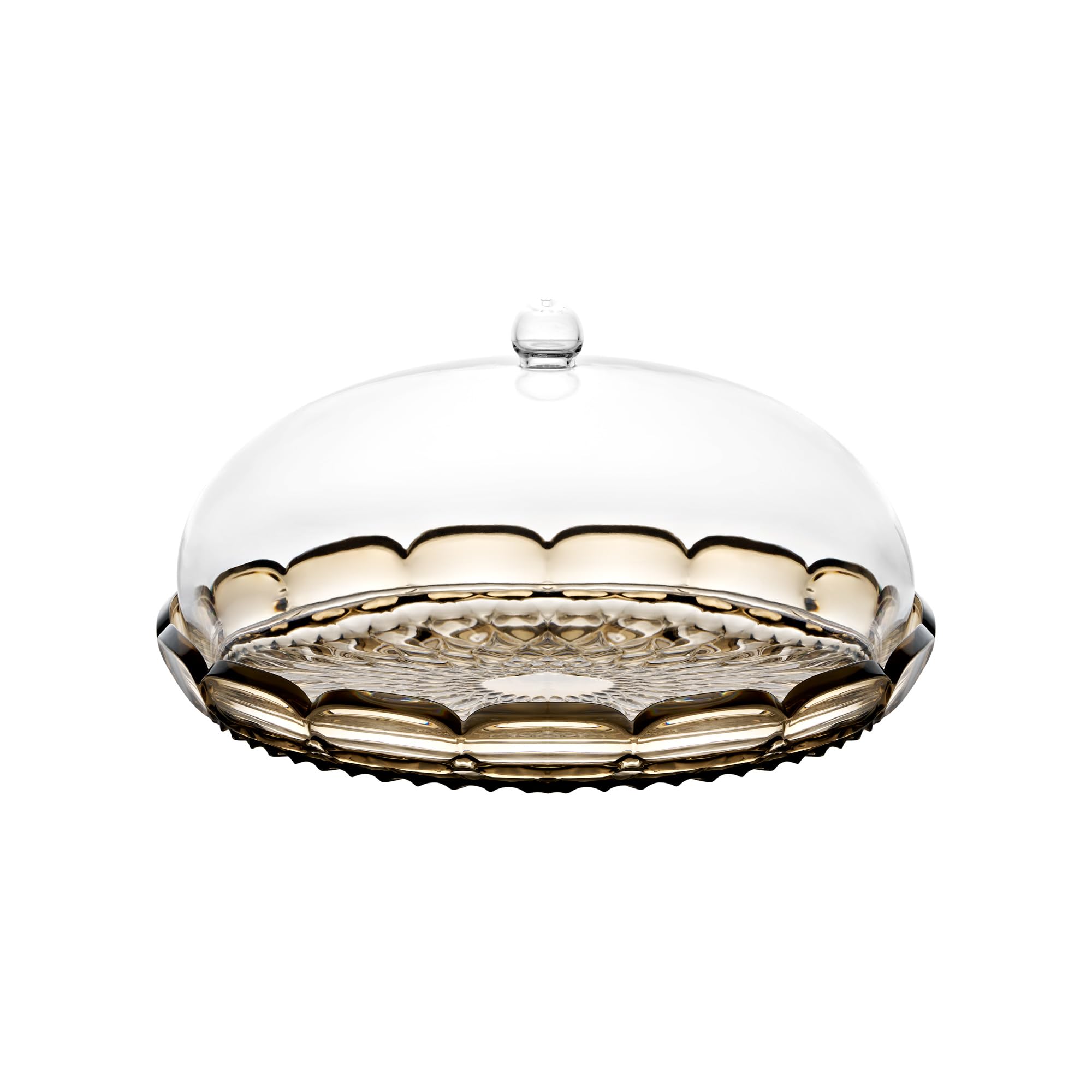 Guzzini VANITY tortiera con campana Smoke