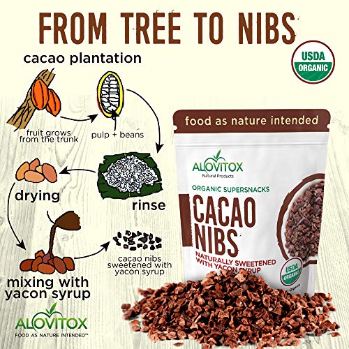 Alovitox NONE Cacao Nibs With Natural Sweetener Yacon Syrup thumb #4