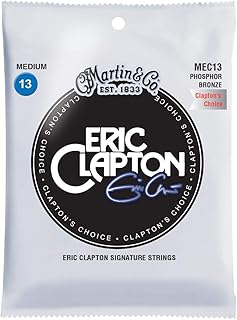 Martin MEC13 Clapton's Choice Acoustic Guitar Strings - Phosphor Wound (Medium.013 - .056)