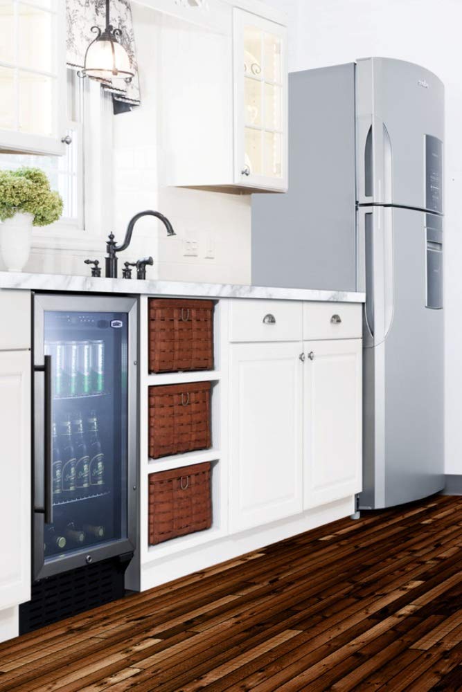 Summit Scr1841bcssada Undercounter Beverage Refrigeration, Glass/Stainless-Steel on Fridge.com - View 4