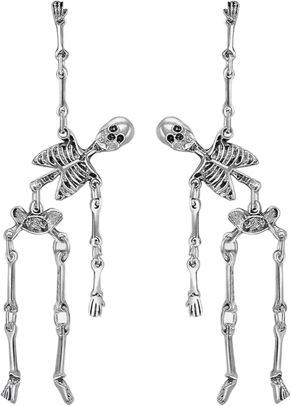 Halloween Skull Earrings for Women,St Patricks Earrings