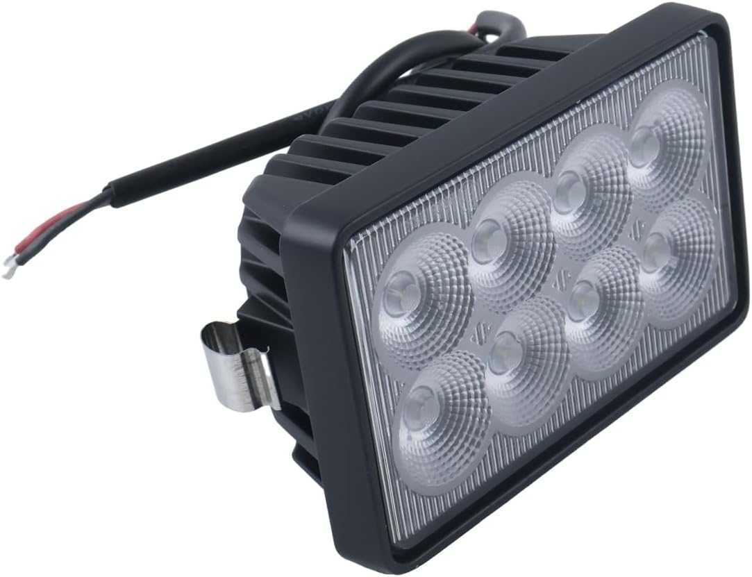 AT345169 LED Headlight compatible with John Deere 240 250 260 270 313 315 317 320 325 328 New.Holland C175 C185 L120 L125 L140 L150 L160 L170 L175 L180 Case 410 420 420CT 430 435 440 445 image 2