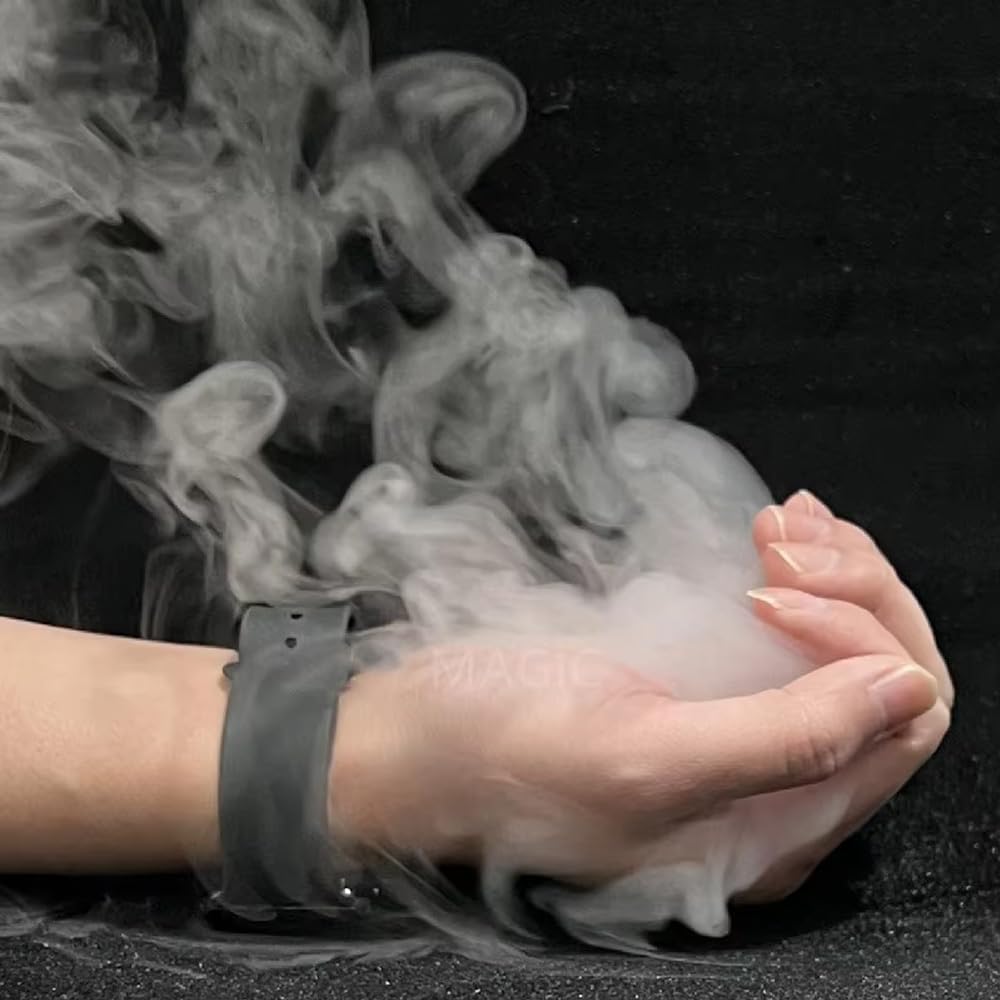 Watch Smoking Magic Tricks Flash Arm Control Device Magic Mentalism Close Up Magia Gimmick Stage Illusion