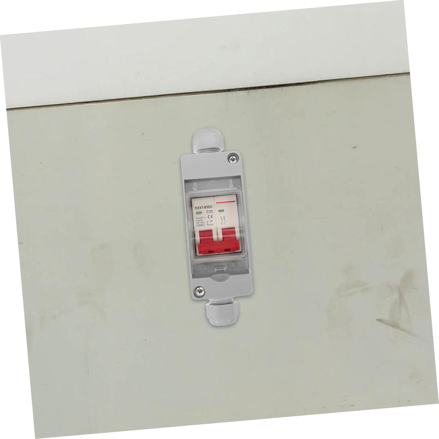 LIFKOME Boîte De Jonction Solaire Boîte Électrique Plastique De Distribution Résistante Aux Intempéries