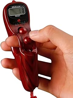 RAMNJI 1 Pcs Mantra Jaap Mala Digital Counter Tally Counting Machine Finger Portable Hand Mini Ring Tasbih Misbaha -Differ...