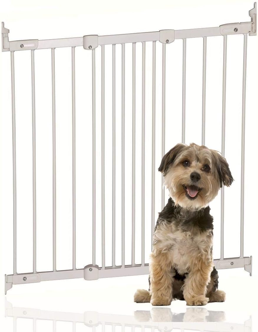 Bettacare Diagonal Fit Multi Fit Dog Gate Range, 67cm 105.5cm, White