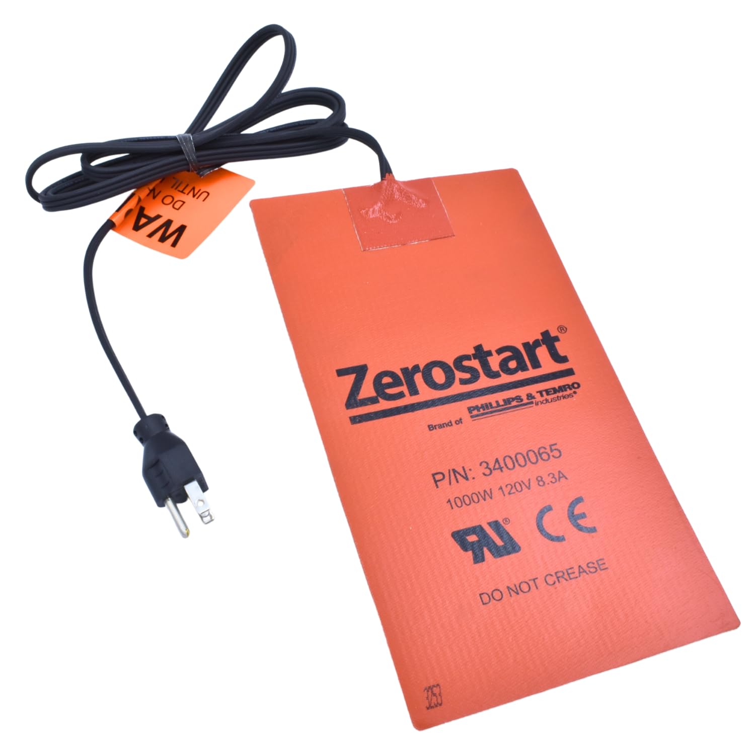 Zerostart 3400065 Silicone Pad Heater Engine Oil, Transmission