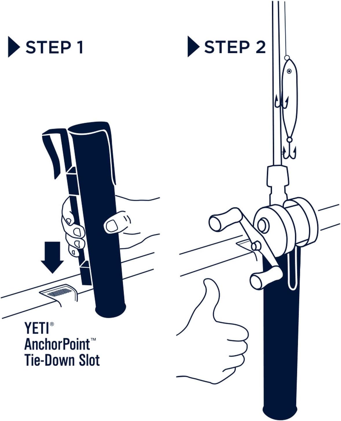 YETI Tundra Cooler Fishing Rod Holster Attachment