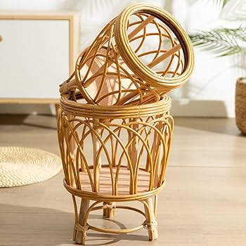 Amazon.co.jp: [GZGZ] フラワースタンド 花台 カラー1 ラタン