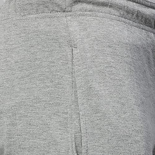 Image of Hubberholme Men's Slim Fit All Season Wear Cotton Track Pants - Trackpant with Drawstring Elastic Waistband, Lower for Jogging, Gym, Sports & Dailywear