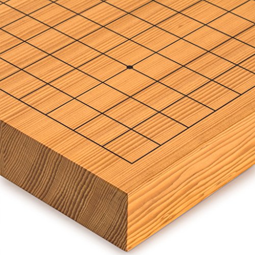 Yellow Mountain Imports Shin Kaya 1.6-Inch Reversible 19x19 / 13x13 Go Game Board (Goban)