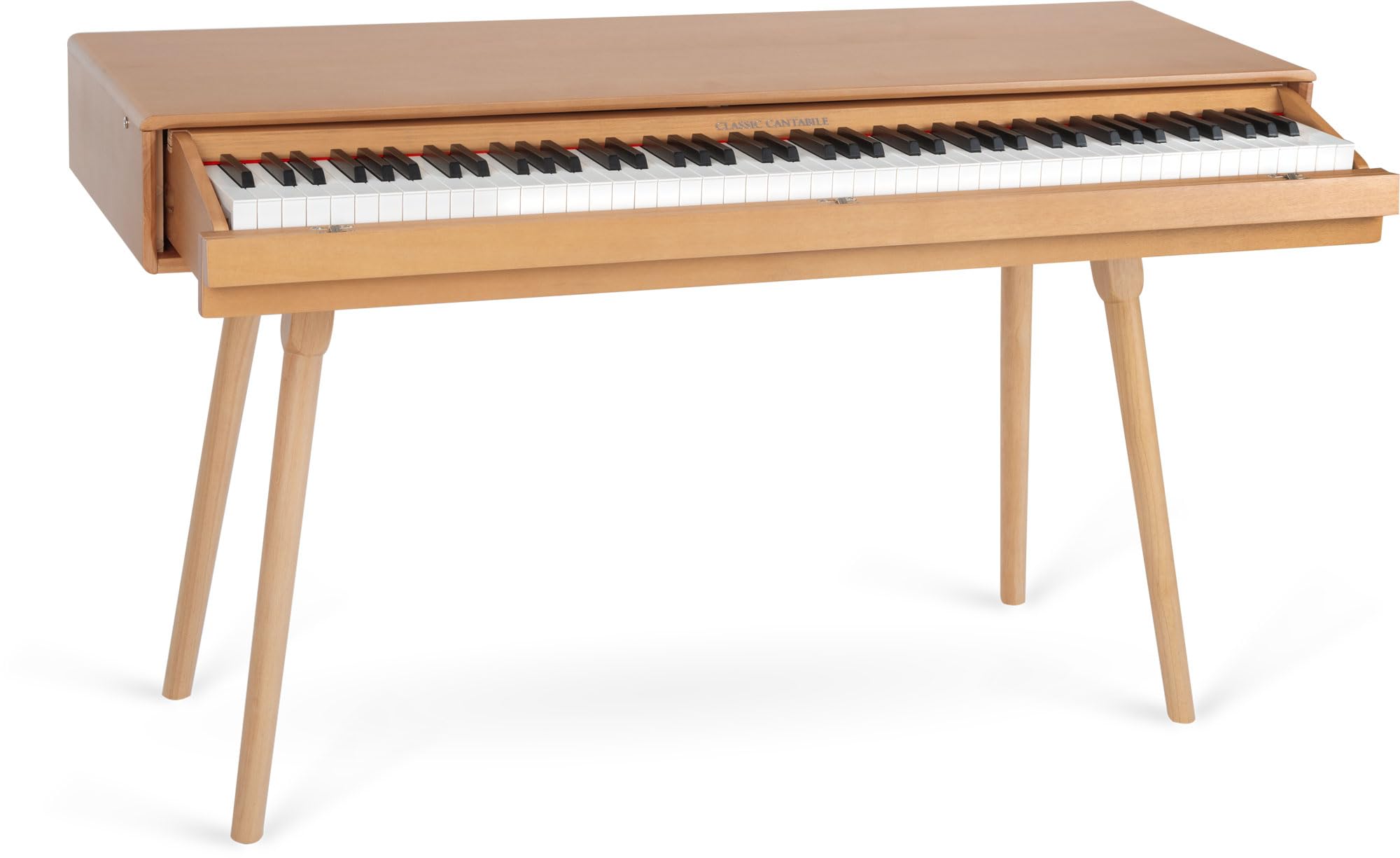 Classic Cantabile DP-730 OK - Pianoforte Digitale 88 Tasti pesati Tastiera Ponderati Azione del Martello - Tavolo con pianoforte elettrice incorporato - Con leggio e pedaliera - USB MIDI - Quercia